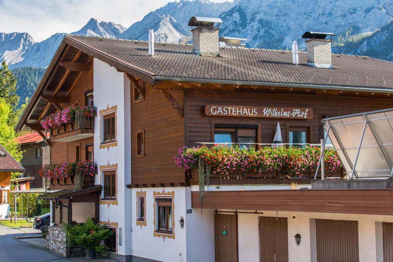 Gaestehaus Wilhelmshof Ehrwald Exteriör bild