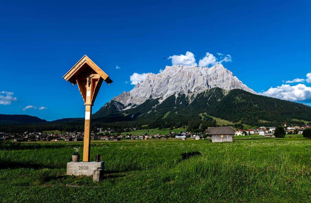 Gaestehaus Wilhelmshof Ehrwald Exteriör bild
